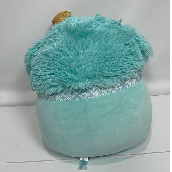 Squishmallows Joelle 16" Holiday Winter Yeti Stuffed Animal Yeti Big Foot NWT - Picture 2 of 3